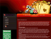 Tablet Screenshot of online-poker-tv.com